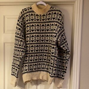 Scandia Vintage 100% Wool Sweater Sz 54 (XL). Box20